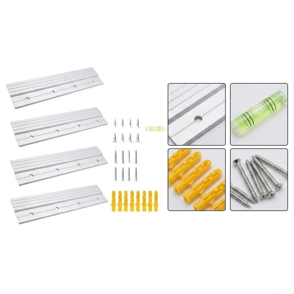Kit Cleat Interbloqueo Aluminio para Pared