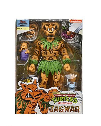 Figura decorativa de Tortugas Ninja Jagwar 18 cm con acabados de alta gama