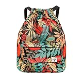 Risefit Waterproof Drawstring Bag, Gym Bag Sackpack Sports Beach Backpack for Men Women