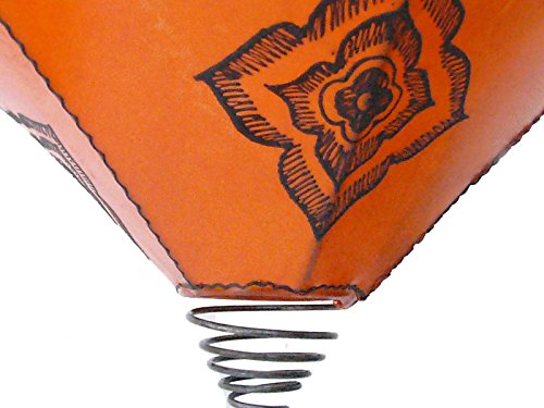 Marokko orientalische Decken Lampe Leuchte Henna Leder - 905309-0015 – Bild 5
