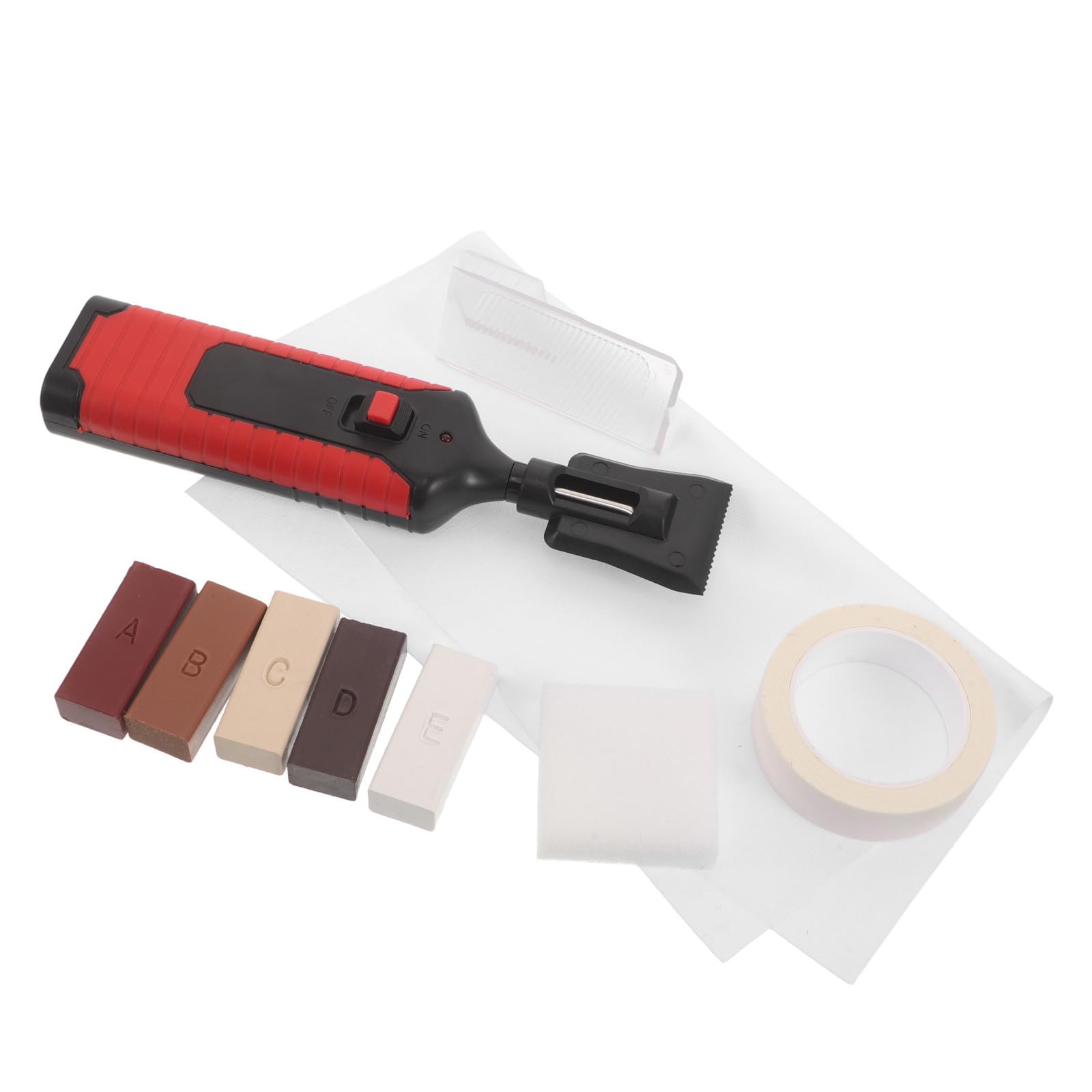 HEMOTON Kit de Reparación para Suelos de Madera con Restaurador de Arañazos y Pulidor Fácil de Usar para Mantenimiento del Hogar