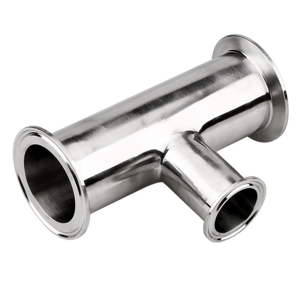 Sanitär-Tri-Clamp-Reduzier-T-Stück aus Edelstahl 304