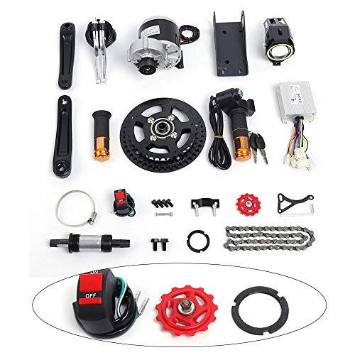 image for TBVECHI 350W 36V Electric Bike Conversion Kit for Common Bike Left Cha