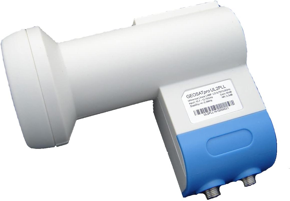 GEOSATpro UL2 PLL Universal Dual Output Linear Ku LNBF for FTA