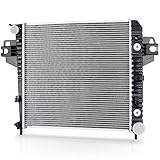 DWVO Complete Radiator Compatible with 2002 2003 2004 2005 2006 Jeep Liberty 3.7 V6 6Cyl DWRD1008