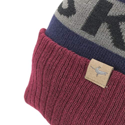 Image of SEALSKINZ Unisex Foulden Water Repellent Cold Weather Bobble Hat