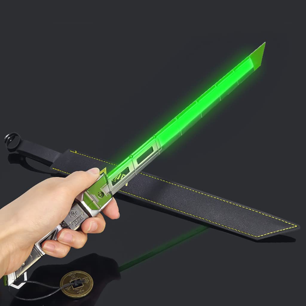 Amazon.com: CIIOKJNM APEX Legends Crypto Heirloom Biwon Blade Cuchillo de  datos de metal, modelo, figuras de acción para decoración de colección de  escritorio (15.7 pulgadas, verde neón) : Juguetes y Juegos