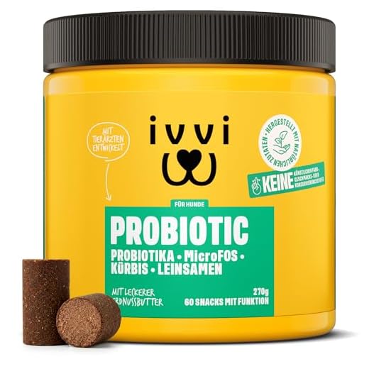 ivvi Hunde Probiotika Snacks 270g