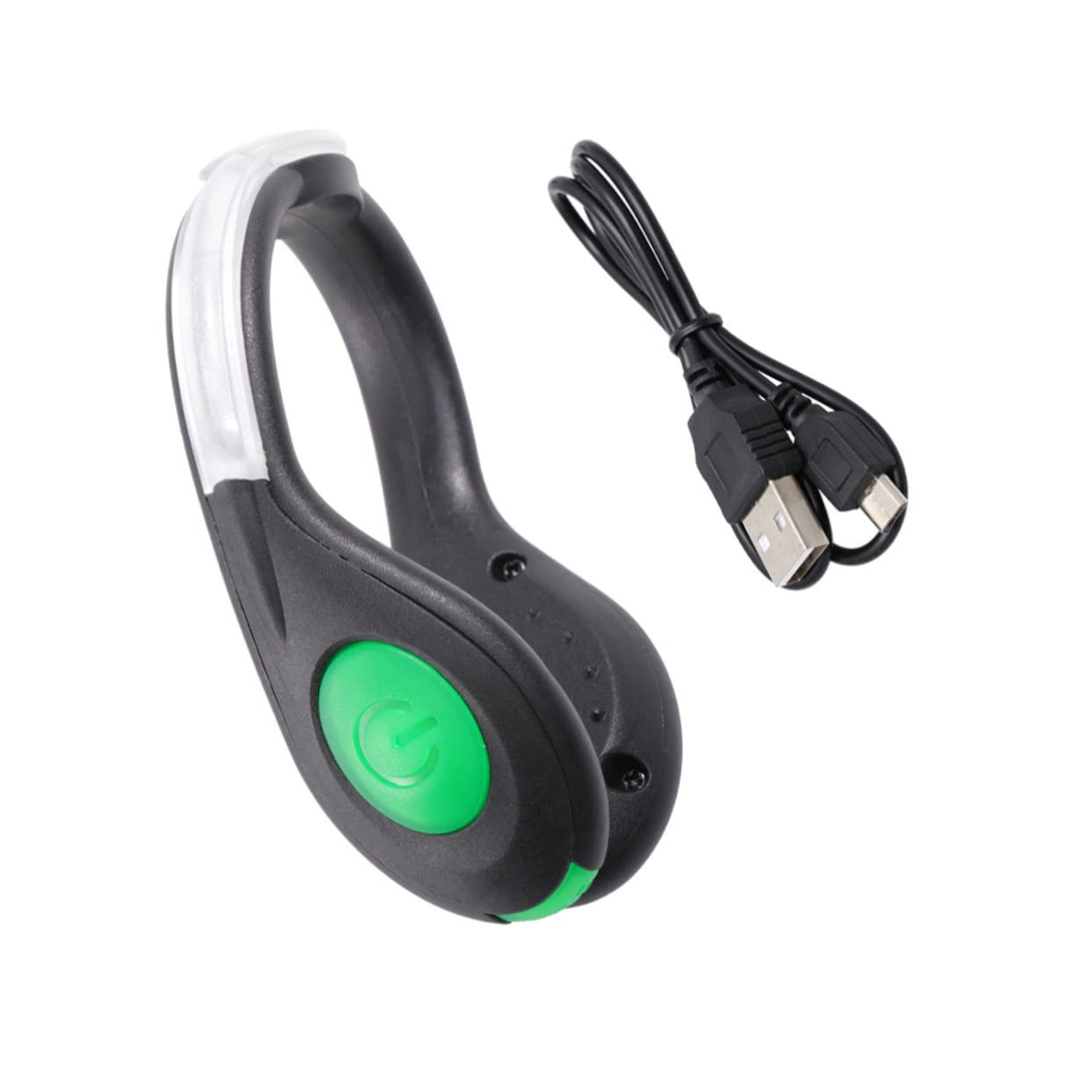 YARNOW 6 Pz Light Lux Clip per Indumenti Zaino Borsone Collare Cane Lo Zaino Luce Ricaricabile USB Luce di Allarme a LED Gli Sport luci di Marcia Luce di Marcia Notturna Scarpe Luminose