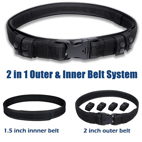 Duty Belts Law Enforcement Quick Release Police Duty Belt2