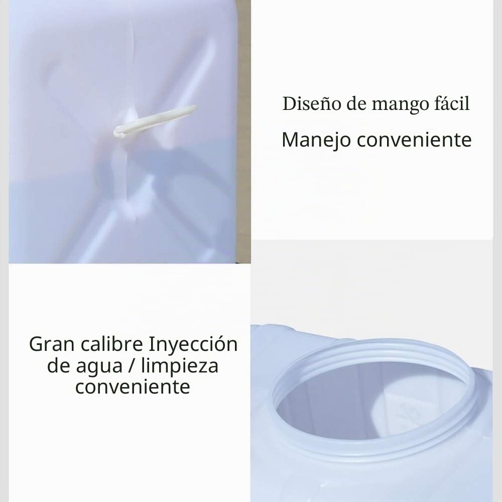 Bidones agua 100L Gran Capacidad Almacenamiento De Agua Contenedores Tanque para Cámping Rectángulo Espesar Casa Cubo De Almacenamiento De Agua ﹣20 ° ~＋70 ° para Excursionismo Caza Viaje （100L/150L/20
