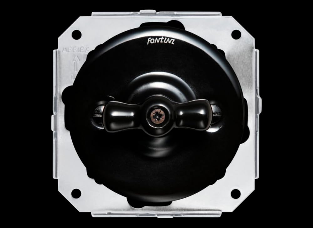 Fontini - Garby Colonial - Double Va & Vient Porcelaine Noire