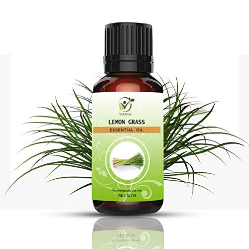 Image of VIRTUAL Lemon Essential Oil 15ml Pure Natural Therapeutic Grade Vitamin C Rich Oil for Skin Care Hair Growth Aromatherapy Diffuser Massage Use