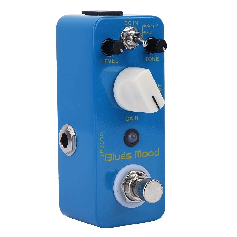 AMONIDA DC 9V Adapter Effektpedal Klares/Dickes Gitarrenpedal für Profis in der E-Gitarre