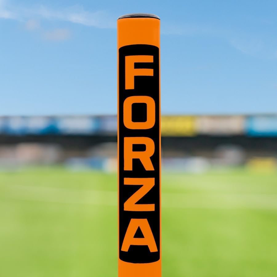 FORZA Teleskop-Slalomstangen | Verstellbare 8er-Pack Trainingsstangen für Sportübungen und Beweglichkeit