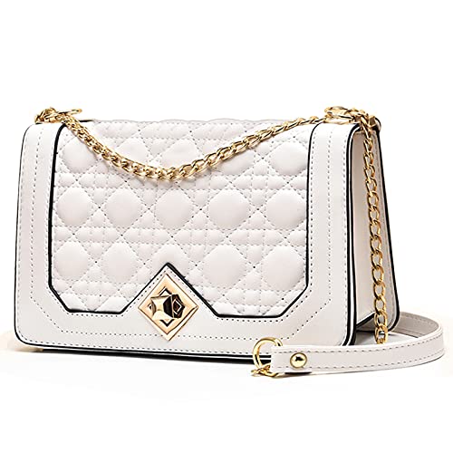 Image of Travistar Crossbody Bags for Women Small Handbags PU Leather Shoulder Bag Purse Evening Bag Quilted Satchels with Chain Strap
