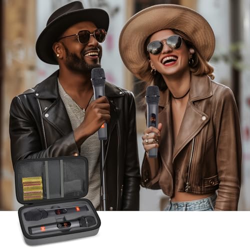 image for Againmore Wireless Microphone Case Compatible with JBL Wireless Two Mi