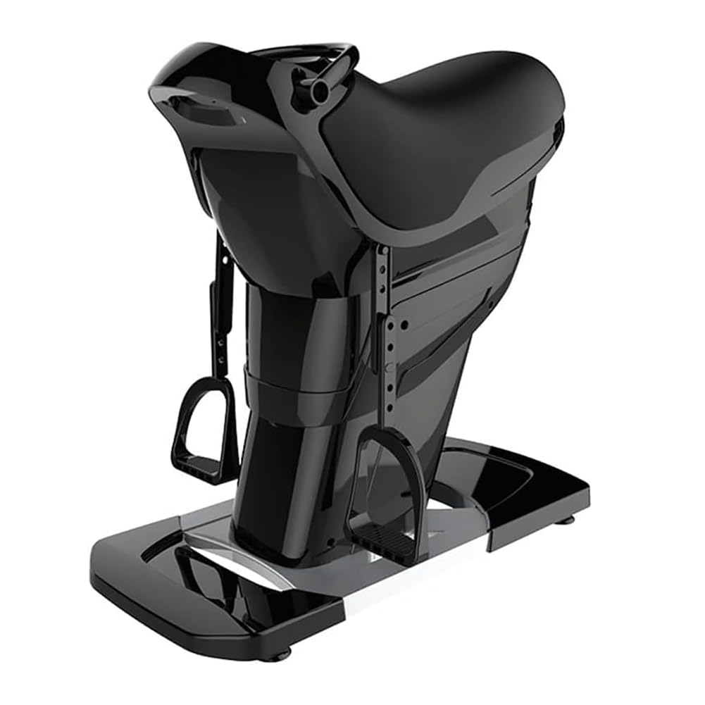 Electric Horse Riding Machine, Indoors Vibration Platform, Home Gym HIPS &amp; Legs Workout Equipment, Plug-in Squat Exercise Workout Station, 20 Gears Available