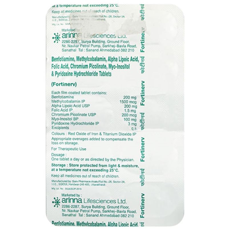 Fortinerv - Strip of 10 Tablets