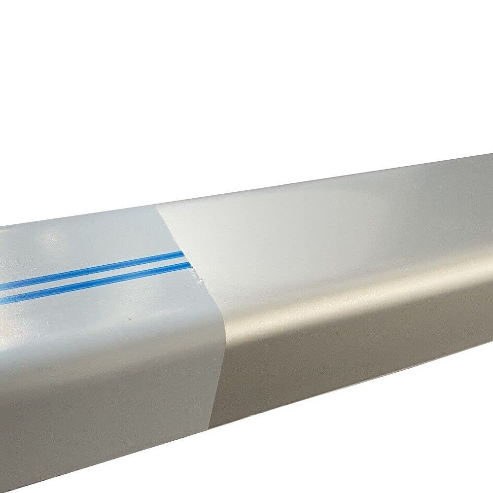 Einfassprofil blank V2A, 2000mm U-Profil Dekor außen 15x80x15 mm Schenkelinnenmaß aus Edelstahl blank 1,5 mm stark U-Winkel Edelstahl,Einschubprofil,