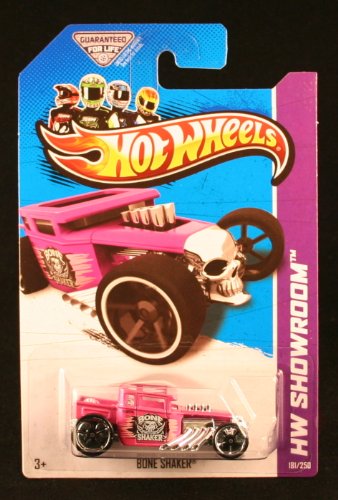 Bone Shaker (Pink) Hot Wheels 1:64 miniatura 1
