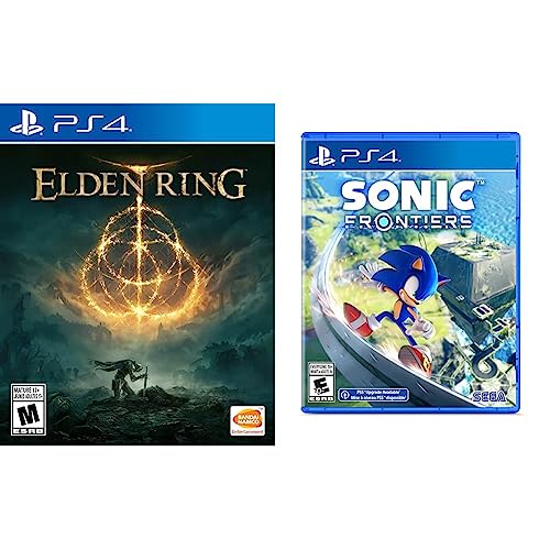 Elden Ring - PlayStation 4 and Sonic Frontiers - PlayStation 4 Bundle