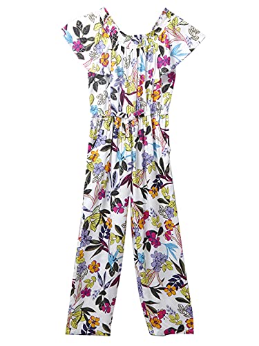 Image of Cub McPaws Girls Floral Jumpsuit | 4 to 12 Years