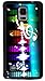 Rikki Knight Music Tune Design Samsung Galaxy Note 4 Case Cover (Black Rubber with Front Bumper Protection) for Samsung Galaxy Note 4