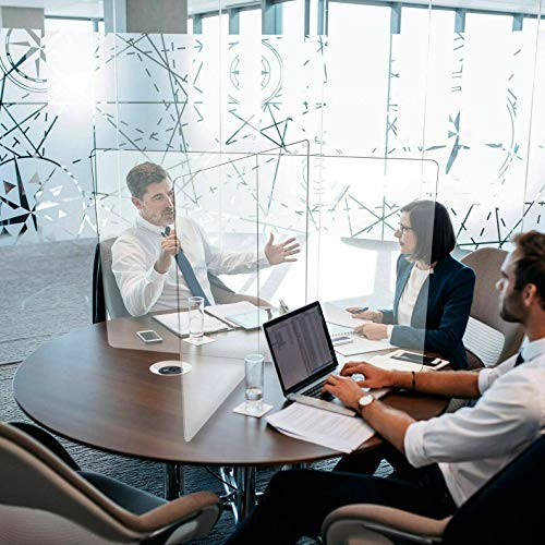 Sneeze Guard Meeting Room Table Divider
