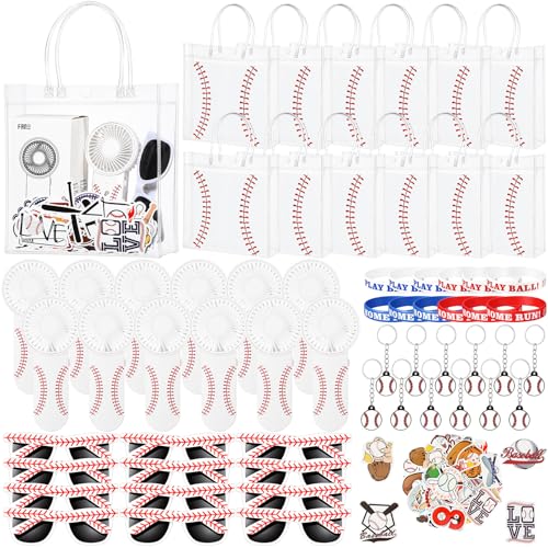 Gerrii 160 Pcs Baseball Party Favors, Baseball Themed Team Gift