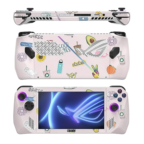 Image of MightySkins Glossy Glitter Skin Compatible with Asus ROG Ally - VSCO1 | Protective, Durable High-Gloss Glitter Finish | Easy to Apply, Remove, and Change Styles