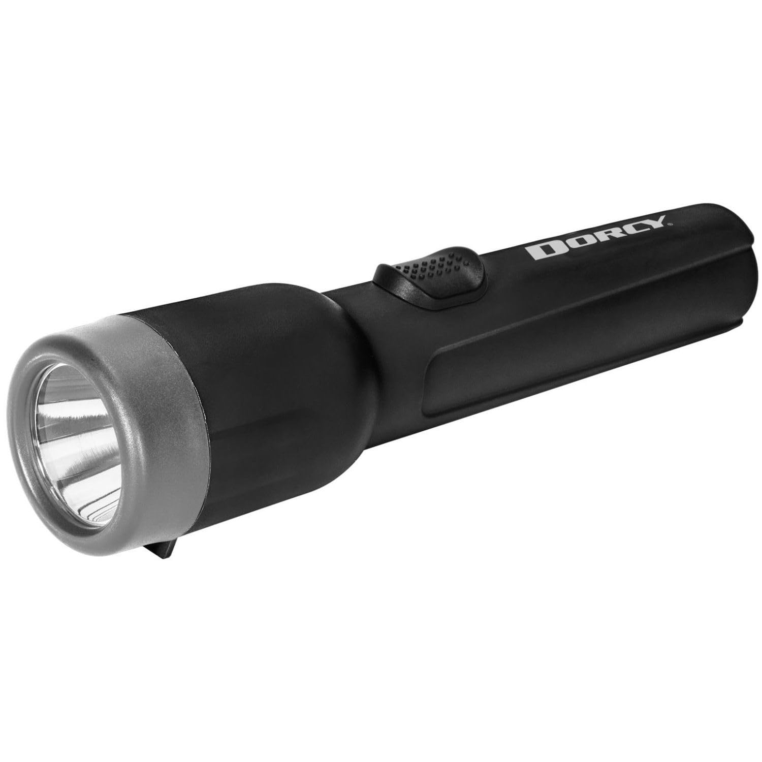 Dorcy 25-Lumen 2AA LED Deluxe Flashlight with 10-Hour Run Time and 50-Meter Beam Distance, Assorted Colors (41-2461)