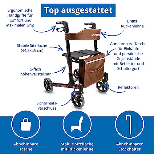 Weinberger Deambulatore in alluminio leggero