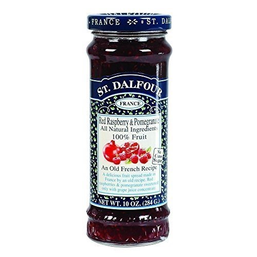 St. Dalfour Raspberry Pomegranate Fruit Conserve (6x10oz) ( Value Bulk Multi-pack)