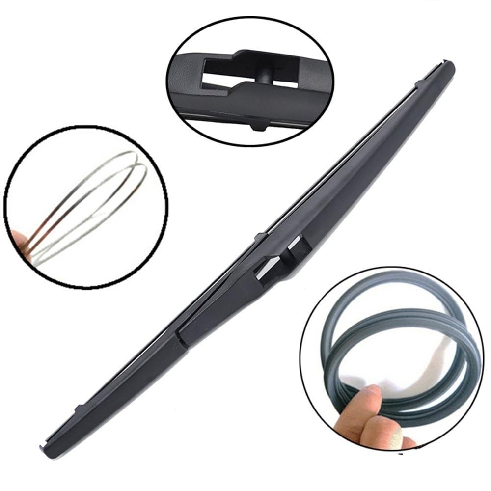 limpiaparabrisas Juego de escobillas limpiaparabrisas delanteras y traseras para parabrisas 24, 22 12 pulgadas para Toyota para Land para Cruiser 200 J200 2008-2020