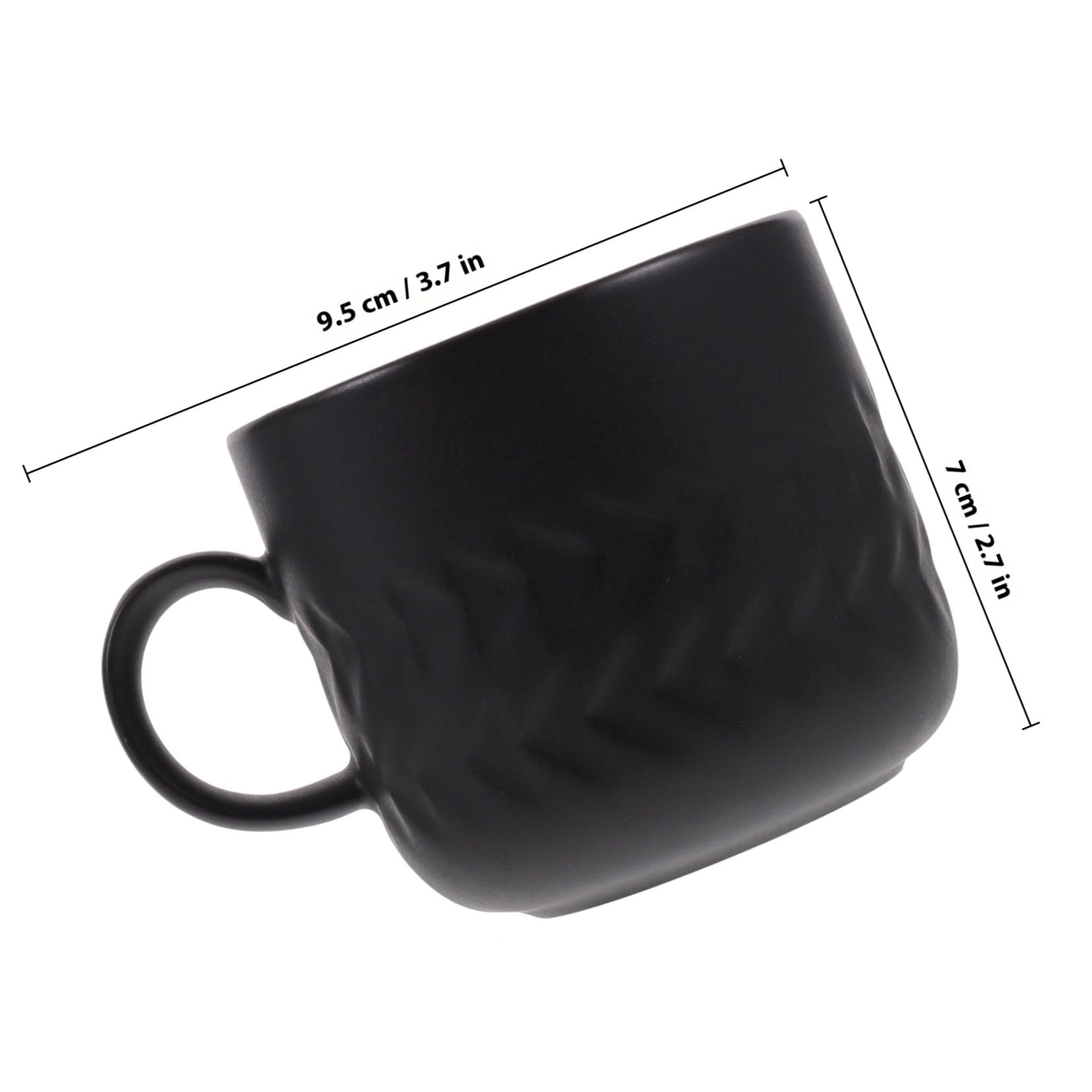 COLLBATH Retro Tee und Kaffeetassen Satz aus Keramik Vintage Tassen mit Untertassen Hitzebeständig für Feste und Einweihungen