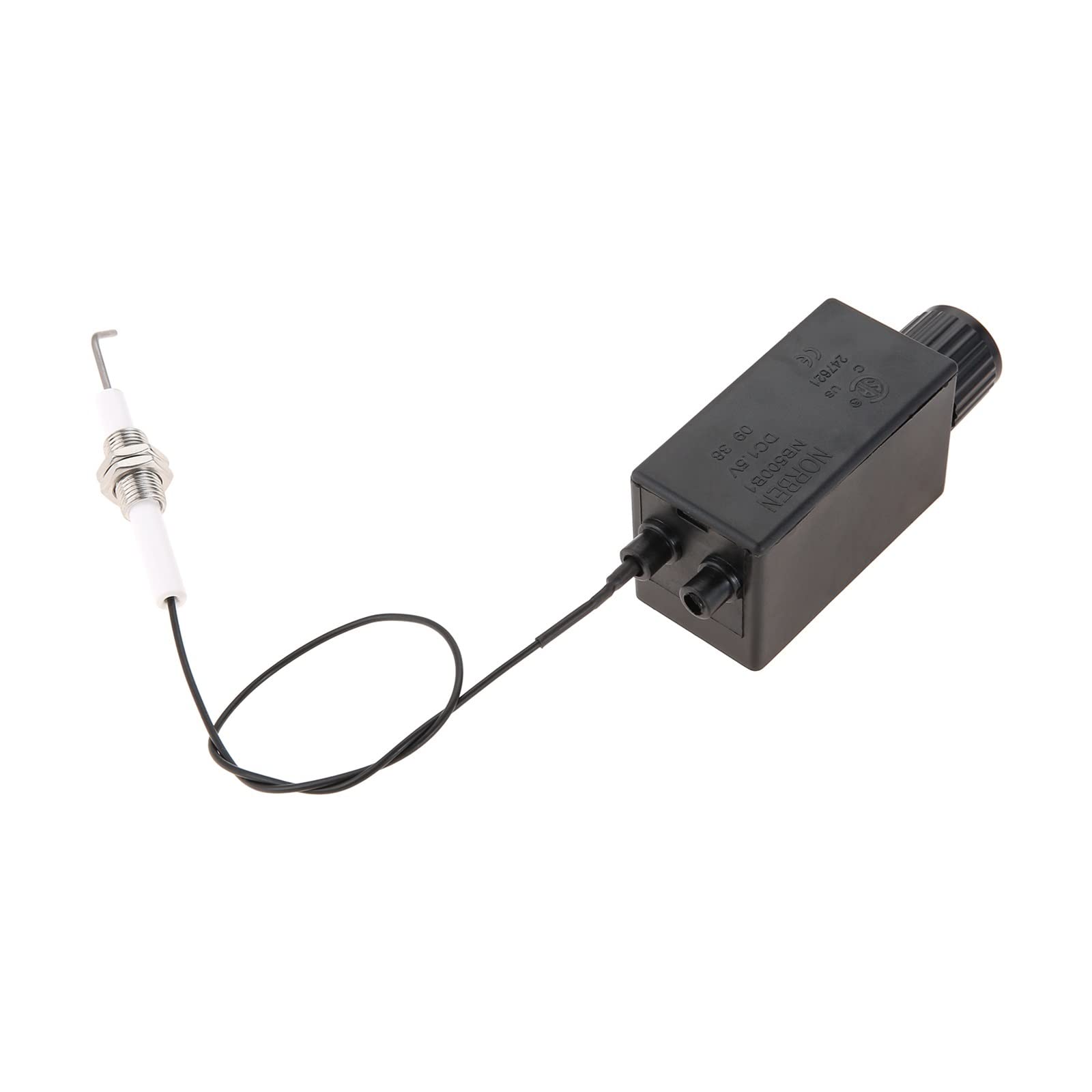 Generatore di scintille Universale BBQ Grill a Gas Sostituzione Accenditore AA con Filo elettrodo Kit di accensione a impulsi ad Alta efficienza 11.8quot;Lungo Go