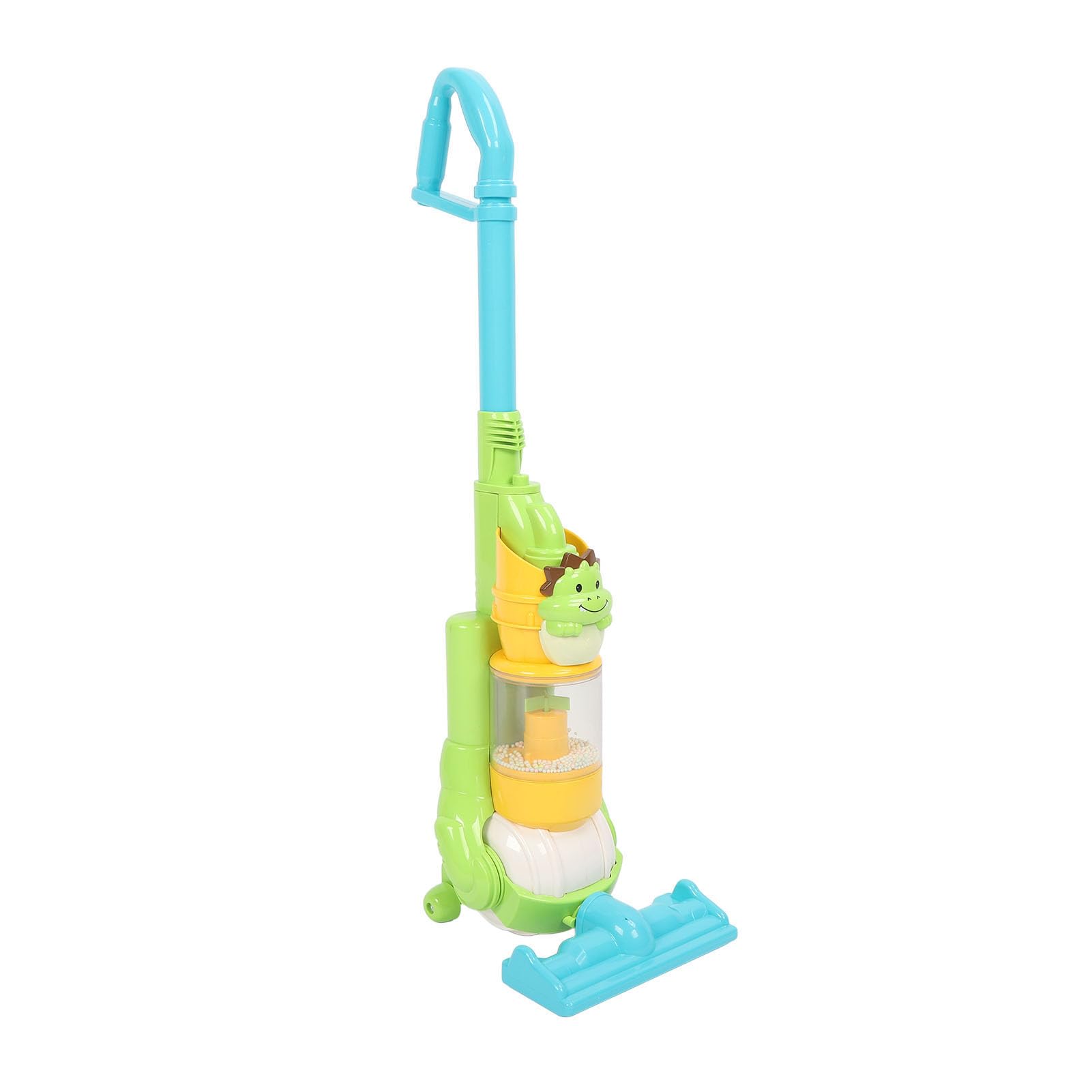 Aspirapolvere Elettrico Giocattolo per Bambini Che Caricano Tramite USB i Bambini dei Cartoni Animati Giocano con L'aspirapolvere (Dinosauro)