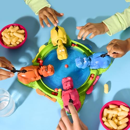 Hungry-Hungry-Hippos-Game-for-Preschoolers-Instant-Marble-Relaunch-Easy-Set-Up-Storage-Ages-4-and-Up-2-to-4-Players-Kids-Games Hungry Hungry Hippos Game for Preschoolers Instant Marble Relaunch Easy Set Up Storage Ages 4 and Up 2 to 4 Players Kids Games