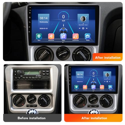 Radio para auto pantalla táctil 9 pulgadas con navegación miniatura 2