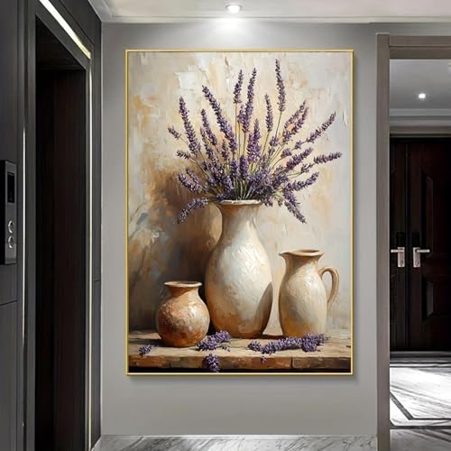 Art mural peinture sur toile abstraite salon nature morte LSYALUCK 35x55