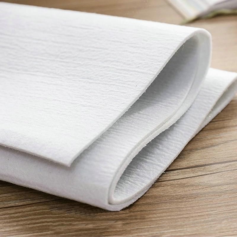 Single Side Fabric Adhesive Interfacing Fabric DIY Craft for Sewing Clothing Hat Handmade Bag Lining Interlayer Material (1MX2M-400G)