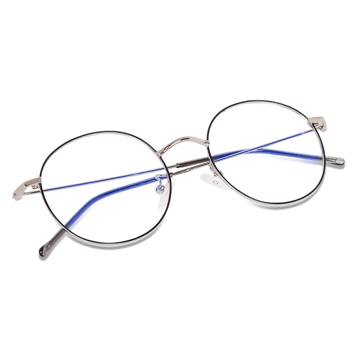 Poshh Eyewear Blue Light blocking Glasses Gaming Filter Metal square Eyeglasses for Eye Protection Men Women | Uv Protection Glasses For Men Women | Anti Glare & Anti eyestrain | Eyeglasses for men | (B0BTW3WKKF) Amazon Price History, Amazon Price Tracker