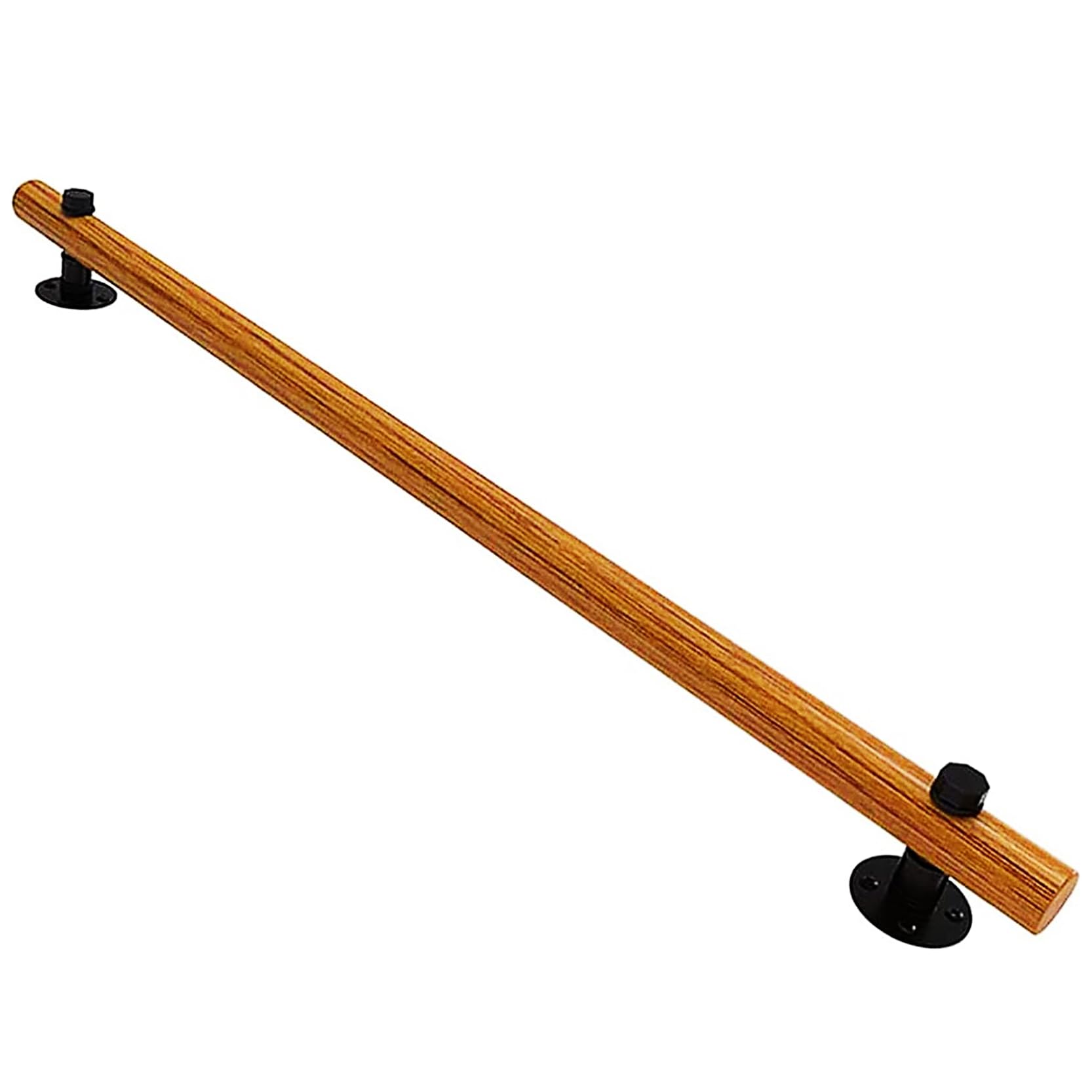 FKXSXAZ 19.7-55.1in Solid Wood Stair Handrail,Safety Non-Slip Staircase Railing,Wall Mount Corridor Support Rod,Grab Bar For Indoor Outdoor Garage Porch Lofts Guardrail(Size:120cm/47.24in)
