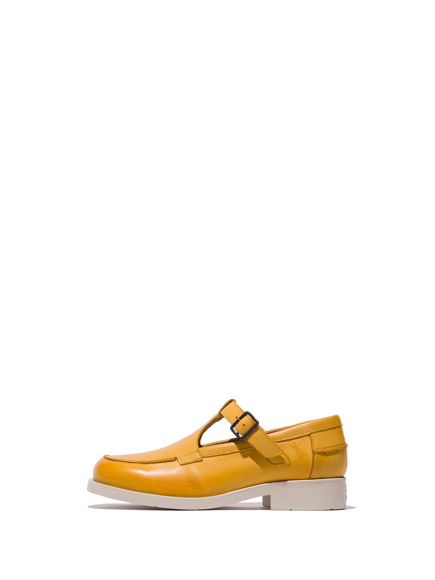 Fly London Women's ROZI209FLY Mary Jane Flat, Mustard, 6 UK
