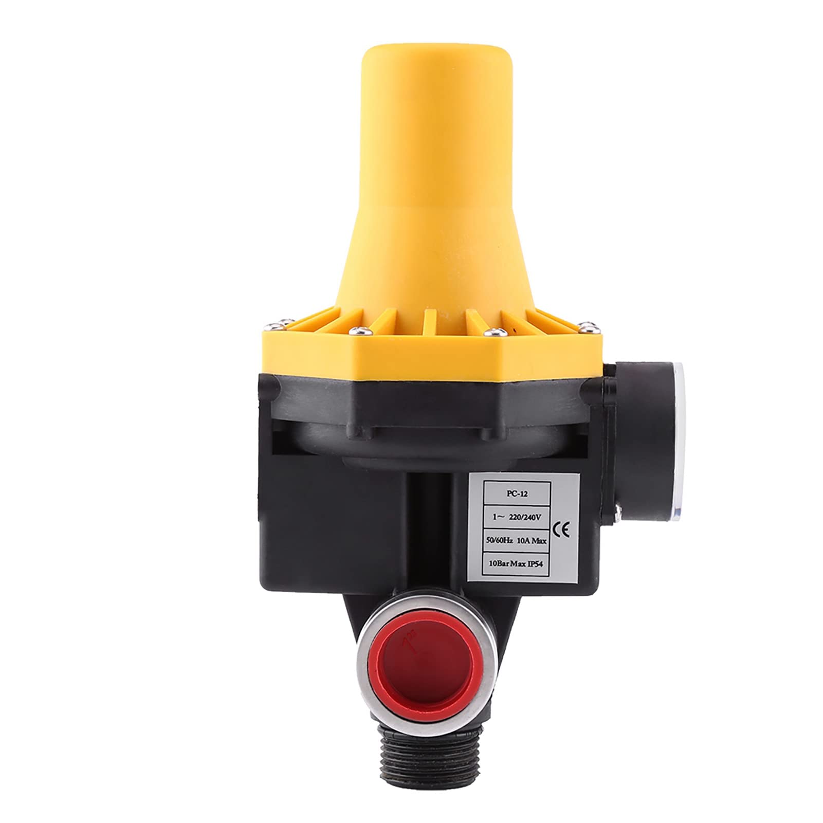 Controlador de Presión de la Bomba Controlador Bomba Agua Electrónica con Medidor Presión para el Jardín la Casa 220V