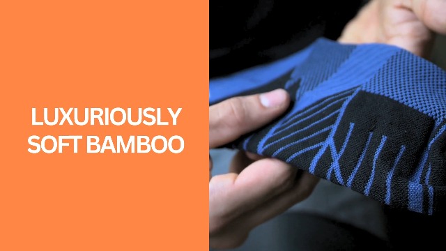 Image of HEELIUM Bamboo Athletic Socks for Men & Women | 3X Tougher & Durable, Ultra Soft & Blister Resistant | Perfect for Gym, Sports & Long Distance Running