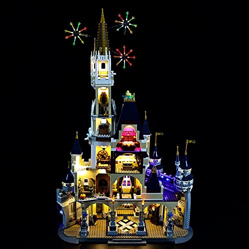 Kyglaring LED Lighting Kit (No Model), Compatible with Lego-71040 The Disney Cinderella Castle Building Blocks Model Set - Image 4