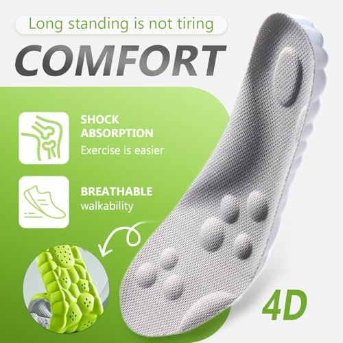Plantillas de espuma 4D para hombre y mujer, soporte y comodidad miniatura 2