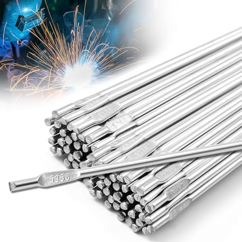 MorningRo 2 lb Aluminum Tig Welding Rods ER5356 3/32 x 39 Aluminum Welding Wire Filler Rod Tig Brazing Accessories Low Splatter Corrosion Resistance